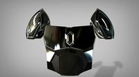 Beskar steel armor the mandalorian chestplate and shoulders | 3D