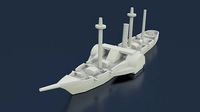 Paraguayan Steam Marques de Olinda | 3D