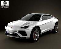 Lamborghini Urus 2012 3D Model
