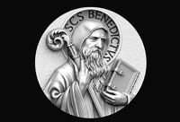 Saint Benedict Medallion 2 | 3D