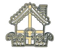 Candy House Cookie Cutter | 3D