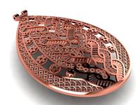 Locket necklace 26 | 3D