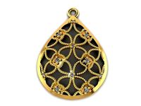 Locket necklace 10 | 3D
