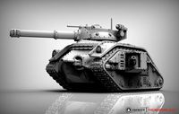 Feudal Guard Battle Tank | 3D