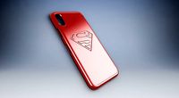Iphone X case With Superman Logo | 3D
