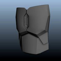 The Mandalorian Beskar Chest  Ab and Shoulder Paldrons | 3D