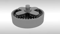 Planetary gears 3D Model