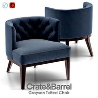 GRAYSON Tufted Chair