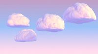 Clouds Cartoony Cloud fabulous Cartoon Cotton candy