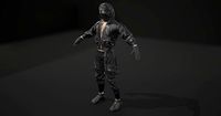 Male character high poly