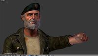 BILL - LEFT 4 DEAD - RIGGED AVATAR
