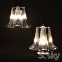 Novaresi Tulipani Wall lamp and Table lamp