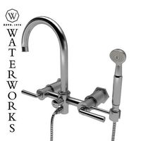 Henry Exposed Tub Filler with Handshower