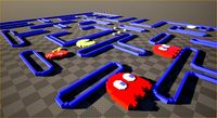 Original Pixel Pacman Complete Models