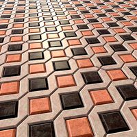 Paving zigzag ecoparking