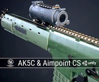 PBR Swedish Ak5C and Aimpoint CS