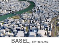Basel City in Switzerland