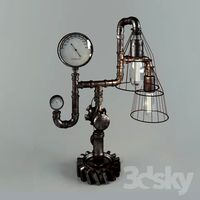 Steampunk lamp