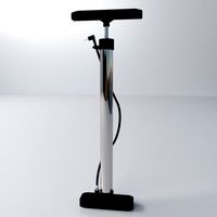 Bicycle Air Pump 3D Model