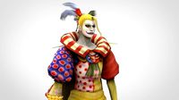 Character people human cartoon spooky clown gay