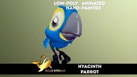 Hyacint macaw animated
