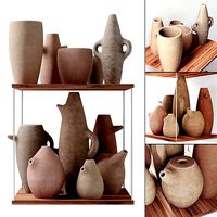 Clay dishes old style n1