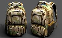 Backpack Generic military human bag storqge scifi briefcase