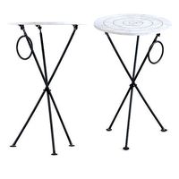 Side Table Clack Circles