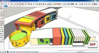 Sketchup kindergarten A3