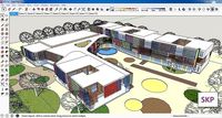 Sketchup kindergarten A2