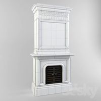 Tiled stove - fireplace Stockholm