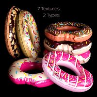 Inflatable Swimming Ring Donut Intex