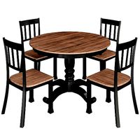 Hekman Homestead Round Pedestal Dining Table 3d model