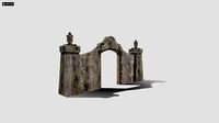 Ruined entrance way