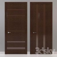 Door DOMINO 01,02 T Rovere Tabacco