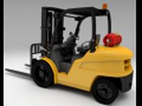 Forklift 3D Model
