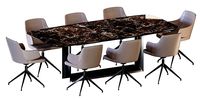 Dragon Keramik Table Wendy Chair by Cattelan Italia