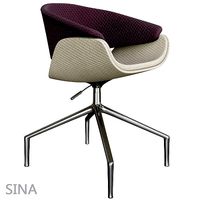 B-B Italia Project SINA Armchair 3d model
