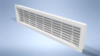Air vent for furniture 170x40mm PVC