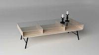 table amarante low-poly model