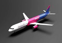 Airbus A321 WizzAir Livery