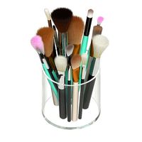 Makeup brush organizer