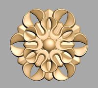 Decor relief 3d stl models for artcam and aspire Programmes