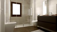 Complete bathroom set