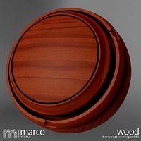 Seamless PBR Wood - Cherry Redbrown Light 00