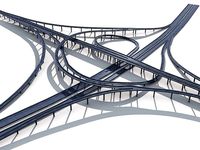 Highway Road Viaduct Flyover-07