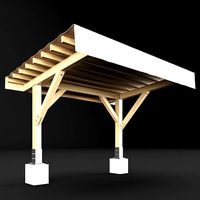 Woden pergola 1