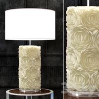 Bassett Mirror: Shell Table Lamp