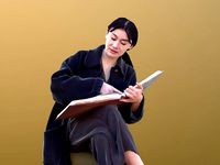Francine 10364 - Sitting Casual Woman