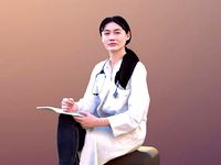 Francine 10365 - Sitting Asian Doctor